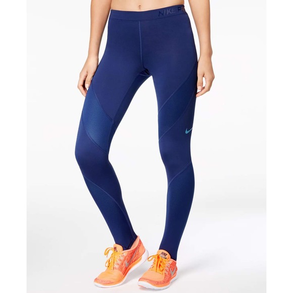 Nike Pro Hyperwarm Fleece-lined Stirrup Leggings Size Small - Picture 1 of 12